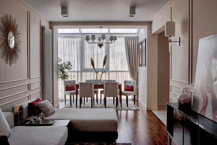 Частная квартира, Краснопутиловская ул. - освещение рис.1
